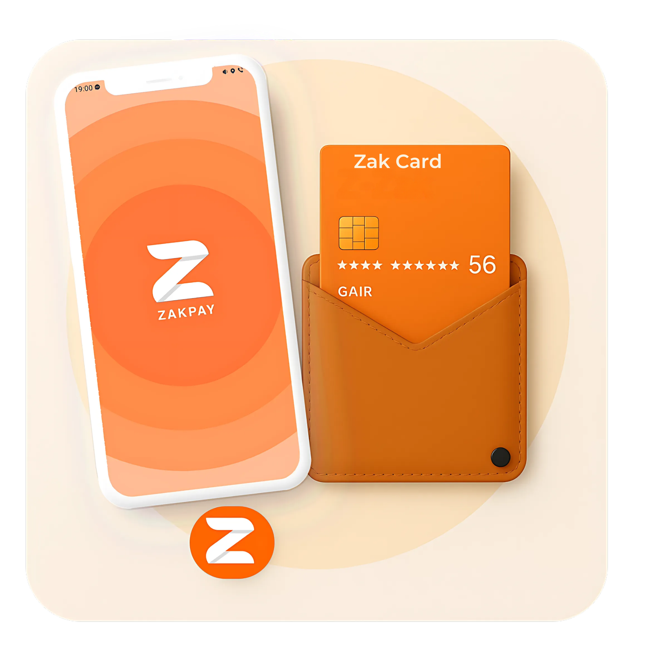 ZakPay on mobile